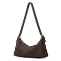 The Origami Asymmetric Genuine Leather Bag - Versatile 2-Way Carry Shoulder Purse