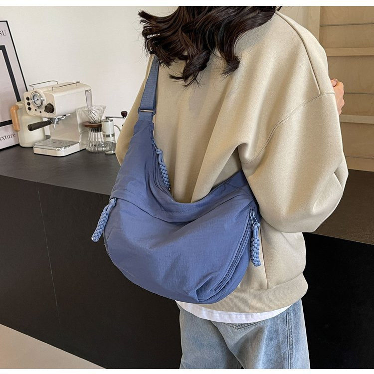 Heritage Dumpling Crossbody - Storm Blue