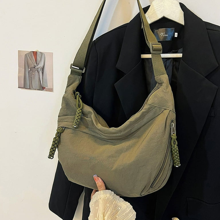Heritage Dumpling Crossbody - Field Moss