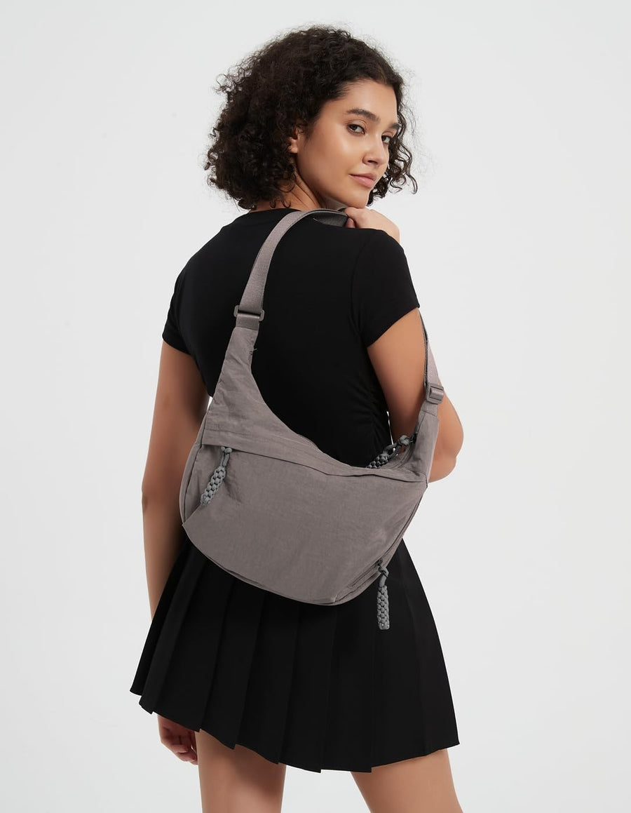 Heritage Dumpling Crossbody - Ash Cloud