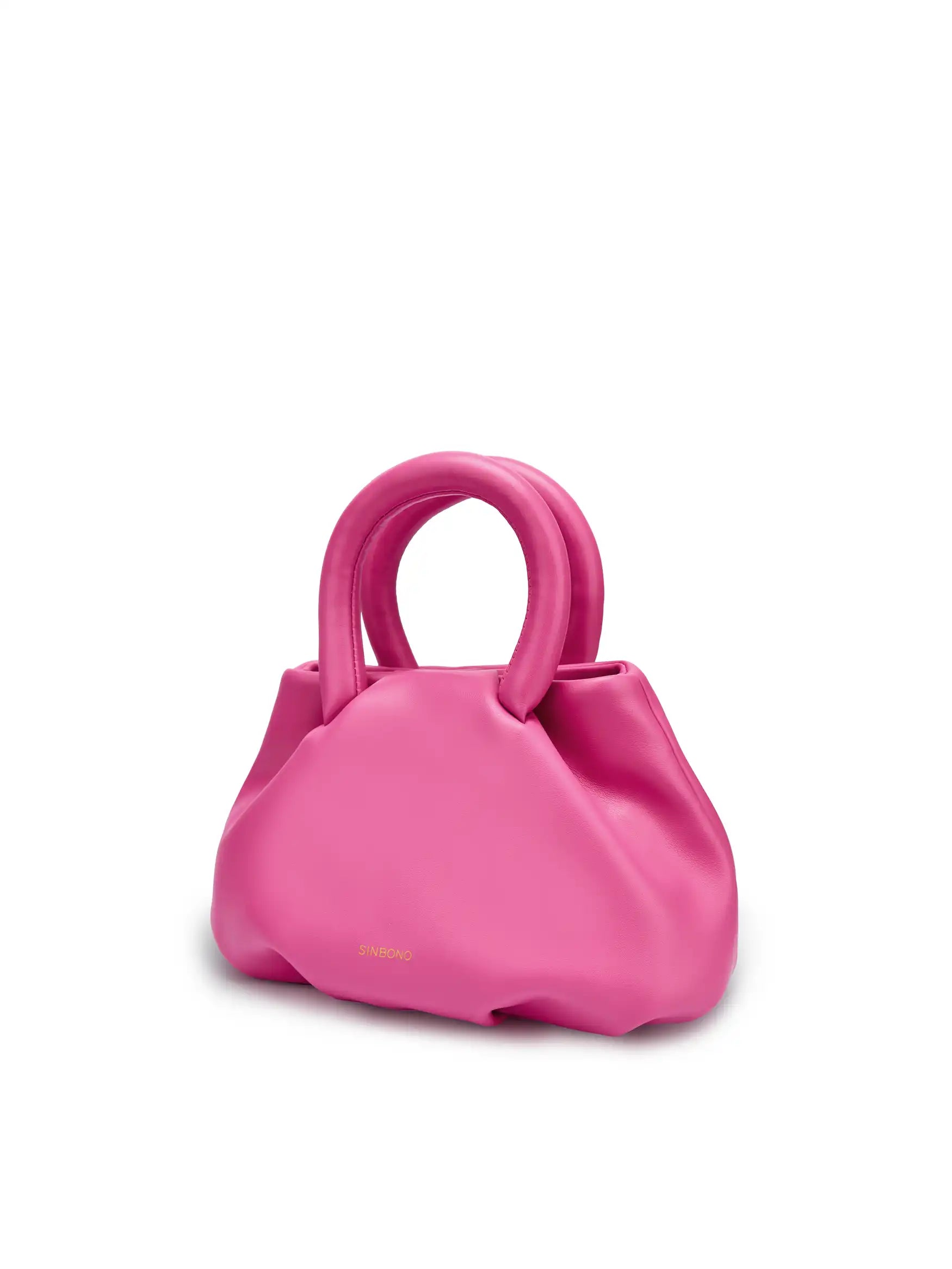 Gal Top Handle Crossbody Bag  - Bright Pink