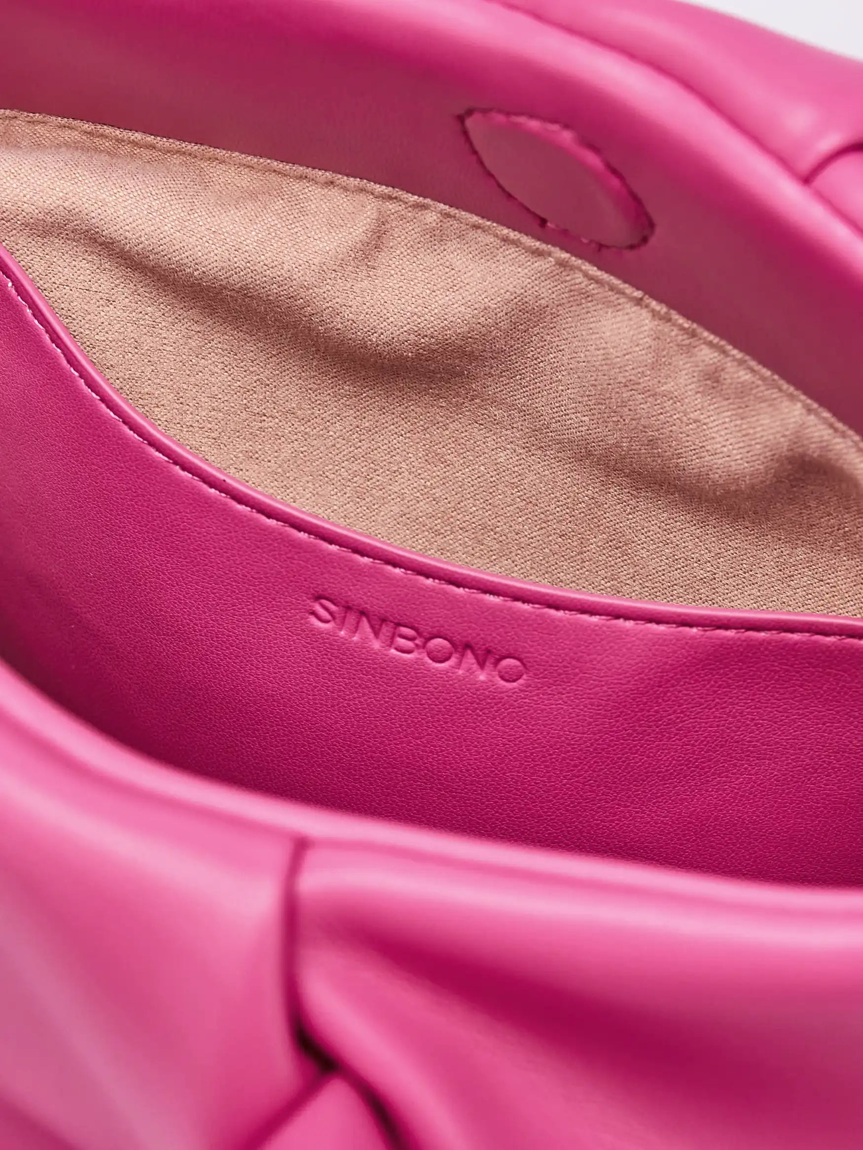Gal Top Handle Crossbody Bag  - Bright Pink