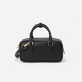 Vintage Boston Bowling Women's Genuine Leather Single-Shoulder Crossbody Handbag