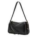 The Modern Cylinder Genuine Leather Bag - Versatile 2-Way Carry Barrel Purse