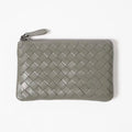 Handwoven Lambskin Key Fob & Card Wallet