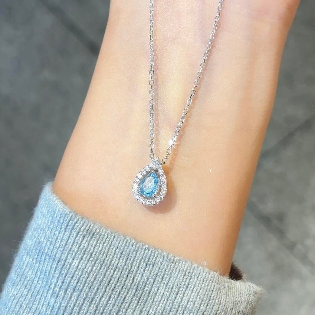 Ocean Blue Mermaid Tear Bracelet