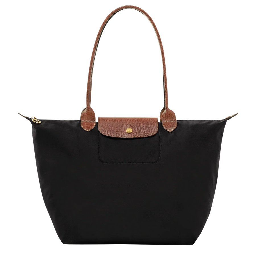 Heritage Allure - Large Le Pliage Tote, Black