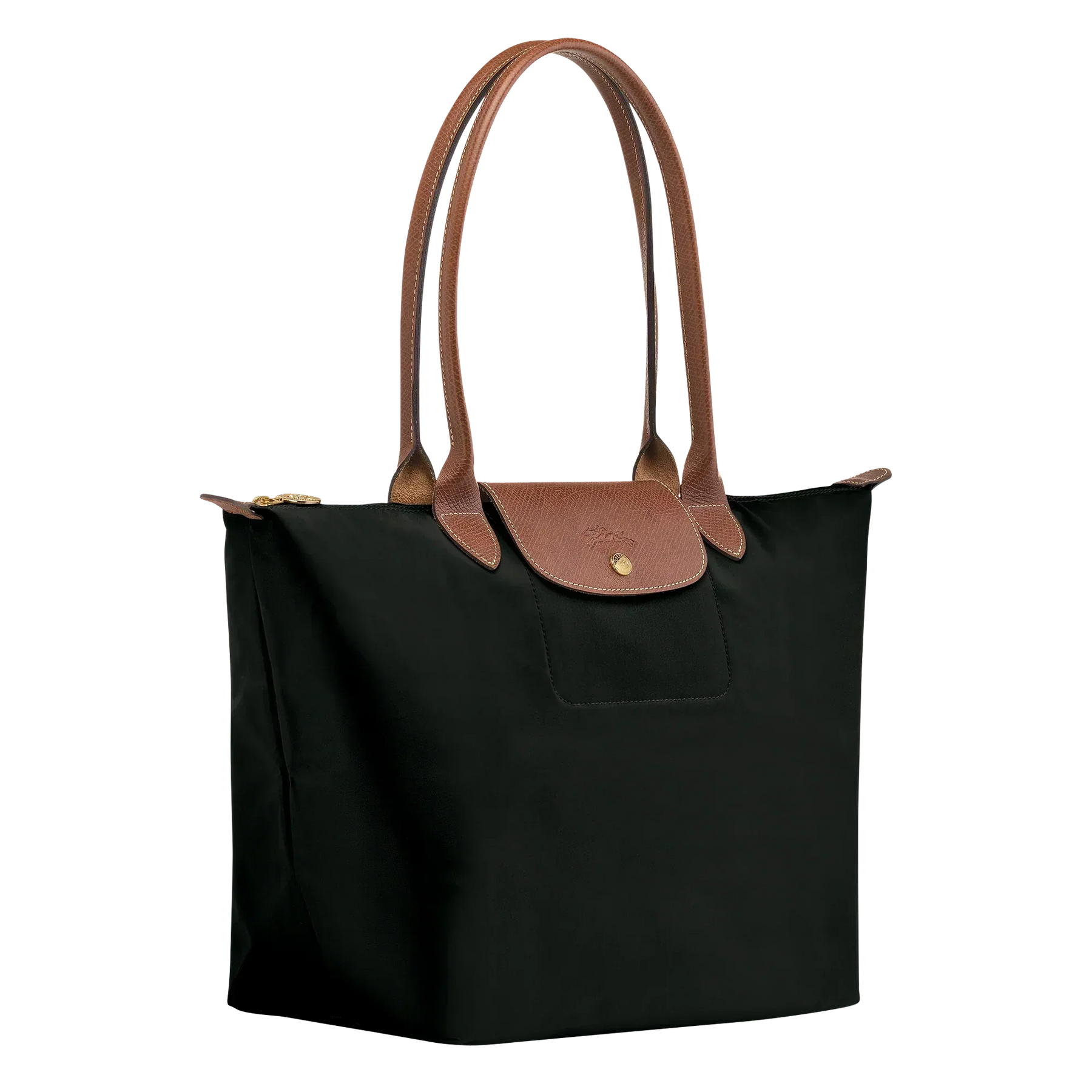 Heritage Allure - Large Le Pliage Tote, Black