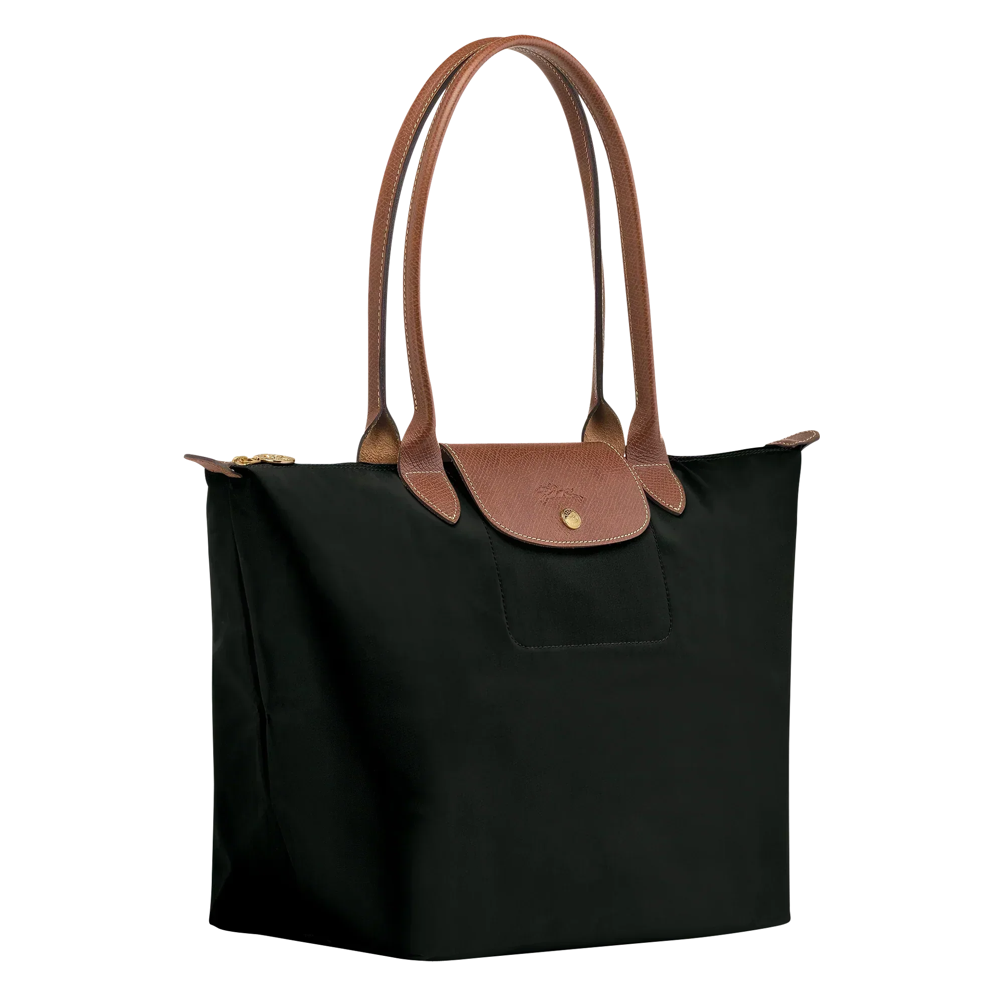 Heritage Allure - Large Le Pliage Tote, Black