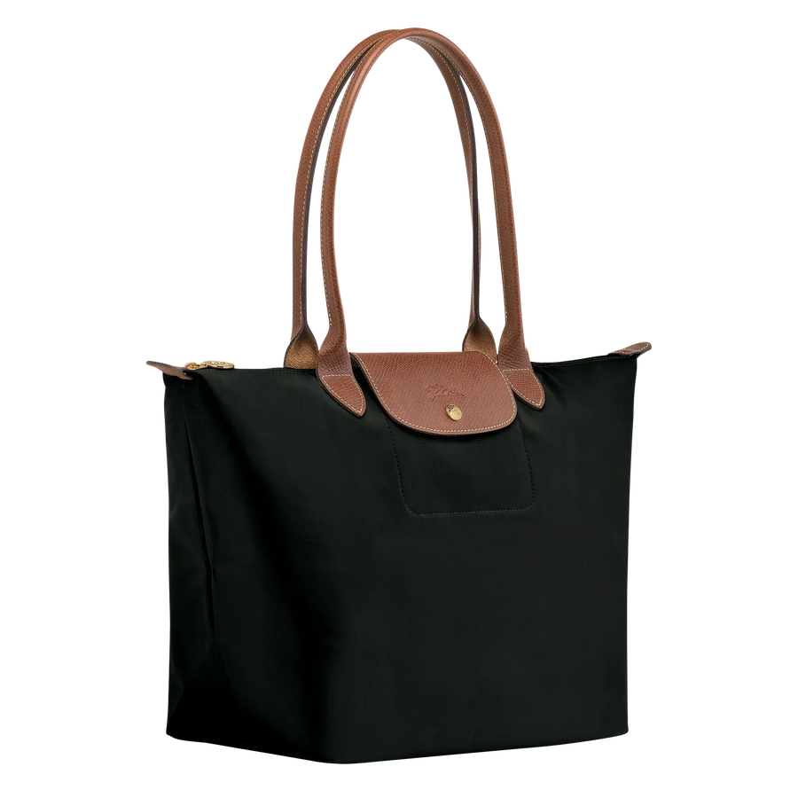 Heritage Allure - Large Le Pliage Tote, Black