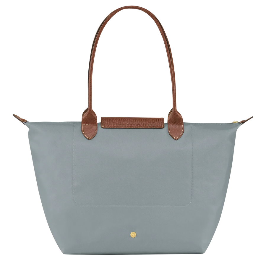 Heritage Allure - Large Le Pliage Tote, Steel