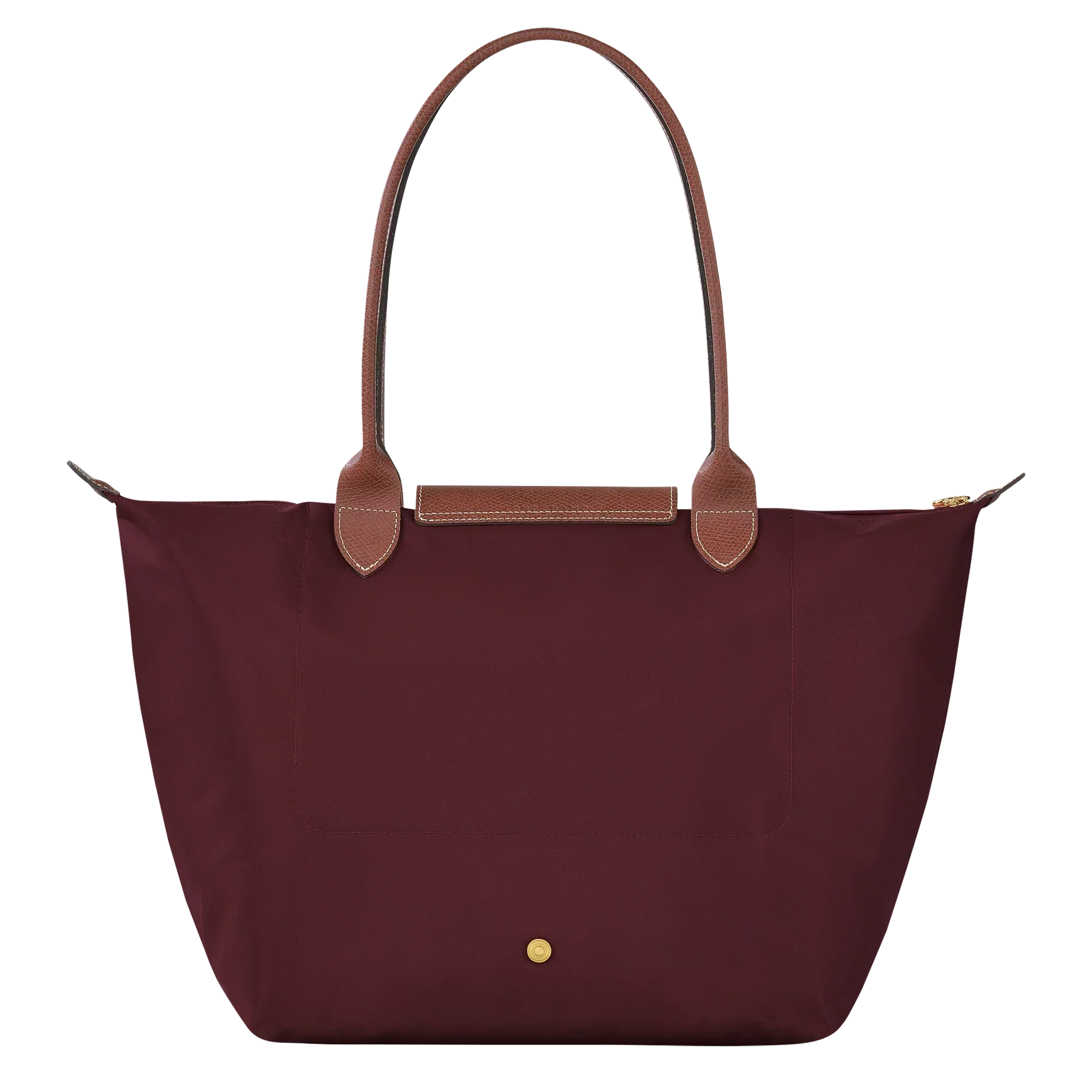 Heritage Allure - Large Le Pliage Tote, Burgundy