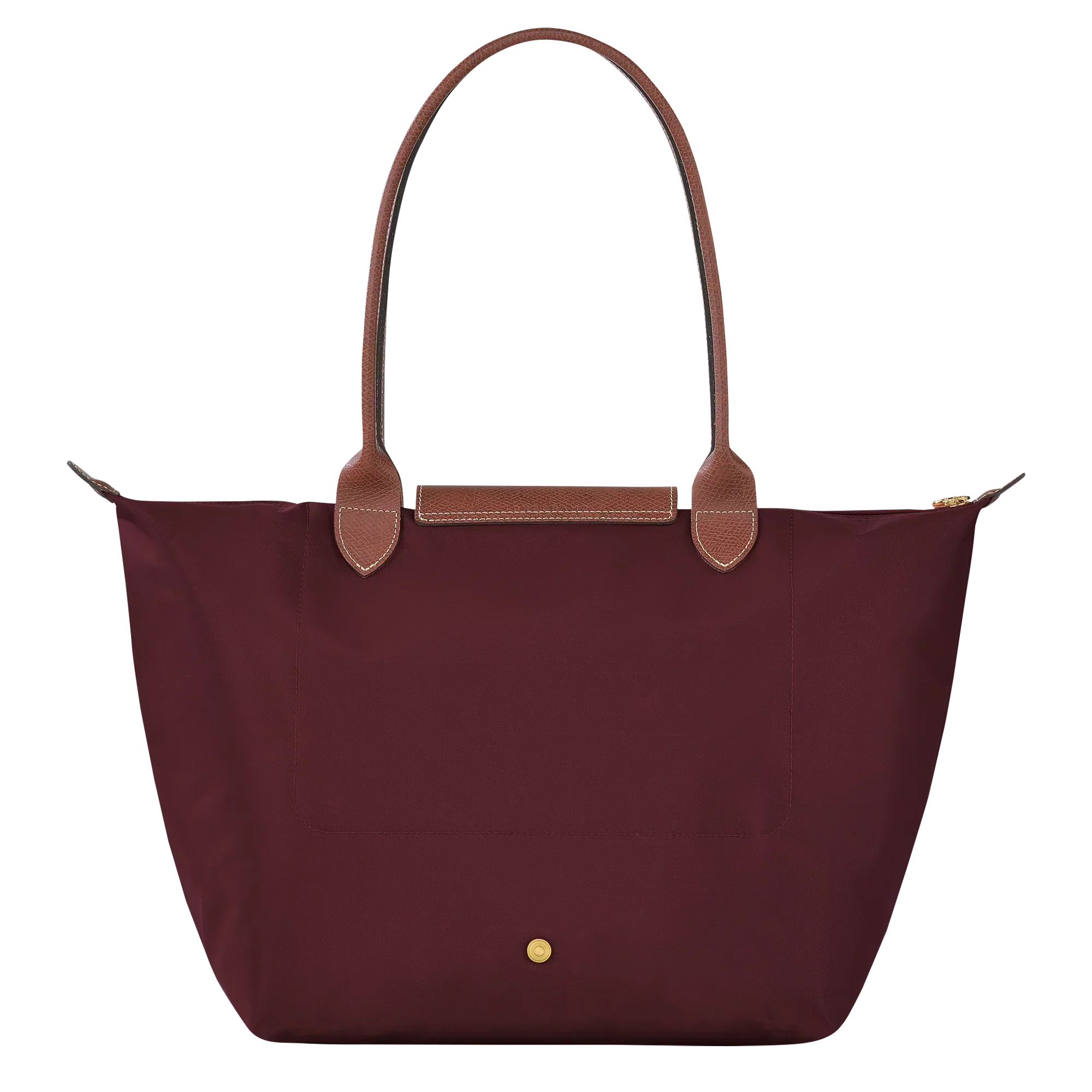 Heritage Allure - Large Le Pliage Tote, Burgundy