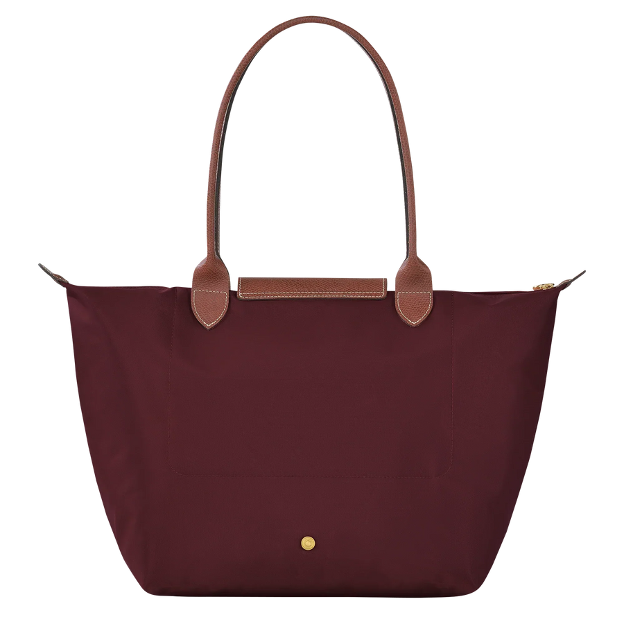 Heritage Allure - Large Le Pliage Tote, Burgundy