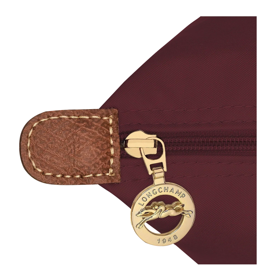 Heritage Allure - Large Le Pliage Tote, Burgundy