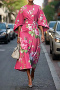 Moxlan | Elegant Floral - Dress