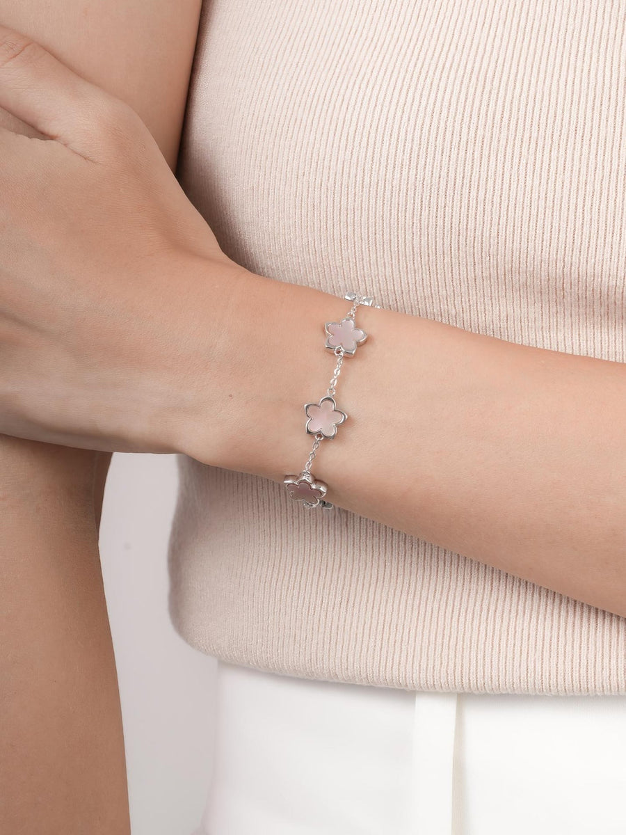 Mother of Pearl Sakura Reversible Bracelet