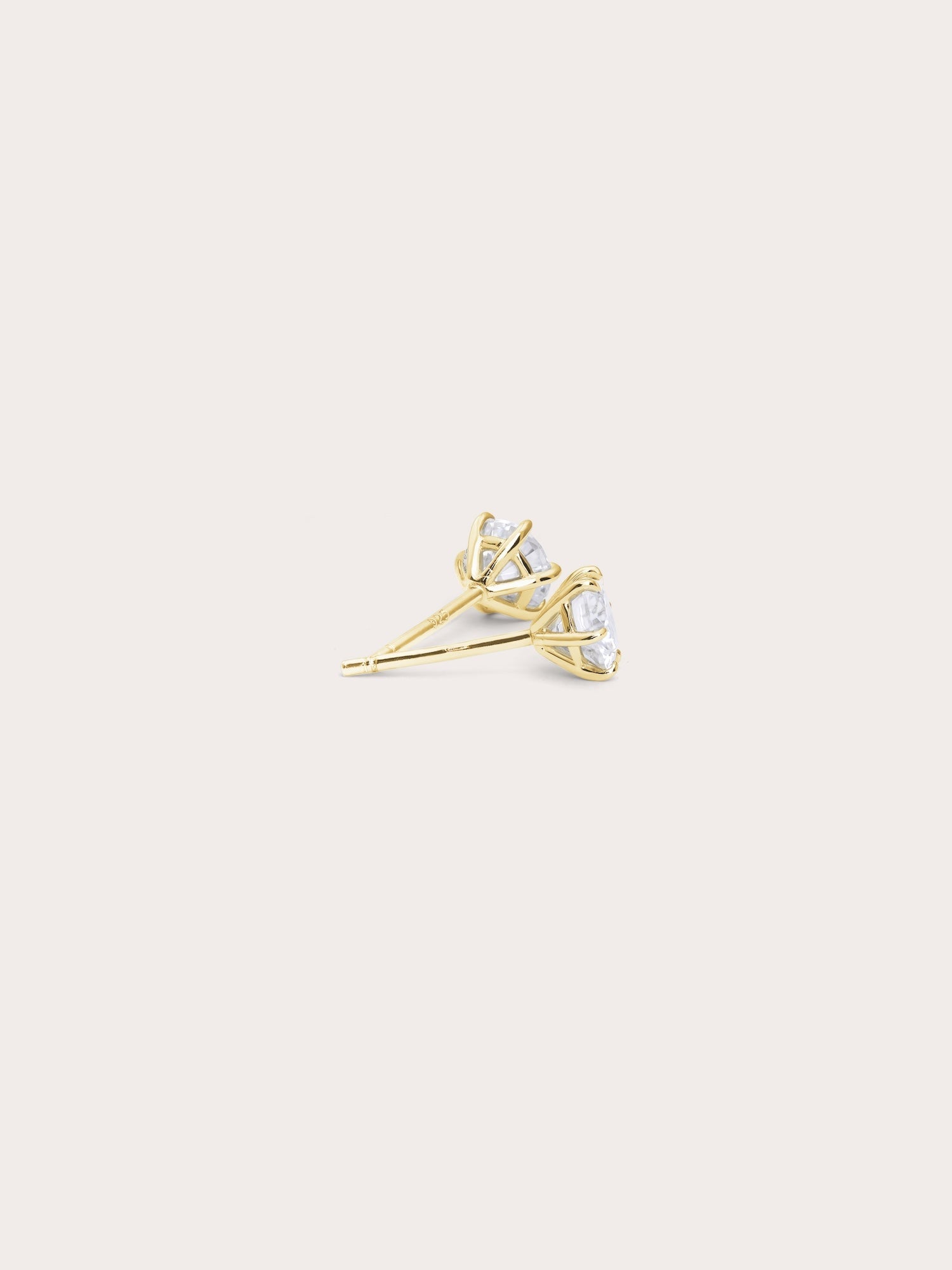 Martini Moissanite Stud Earrings (0.5ct)