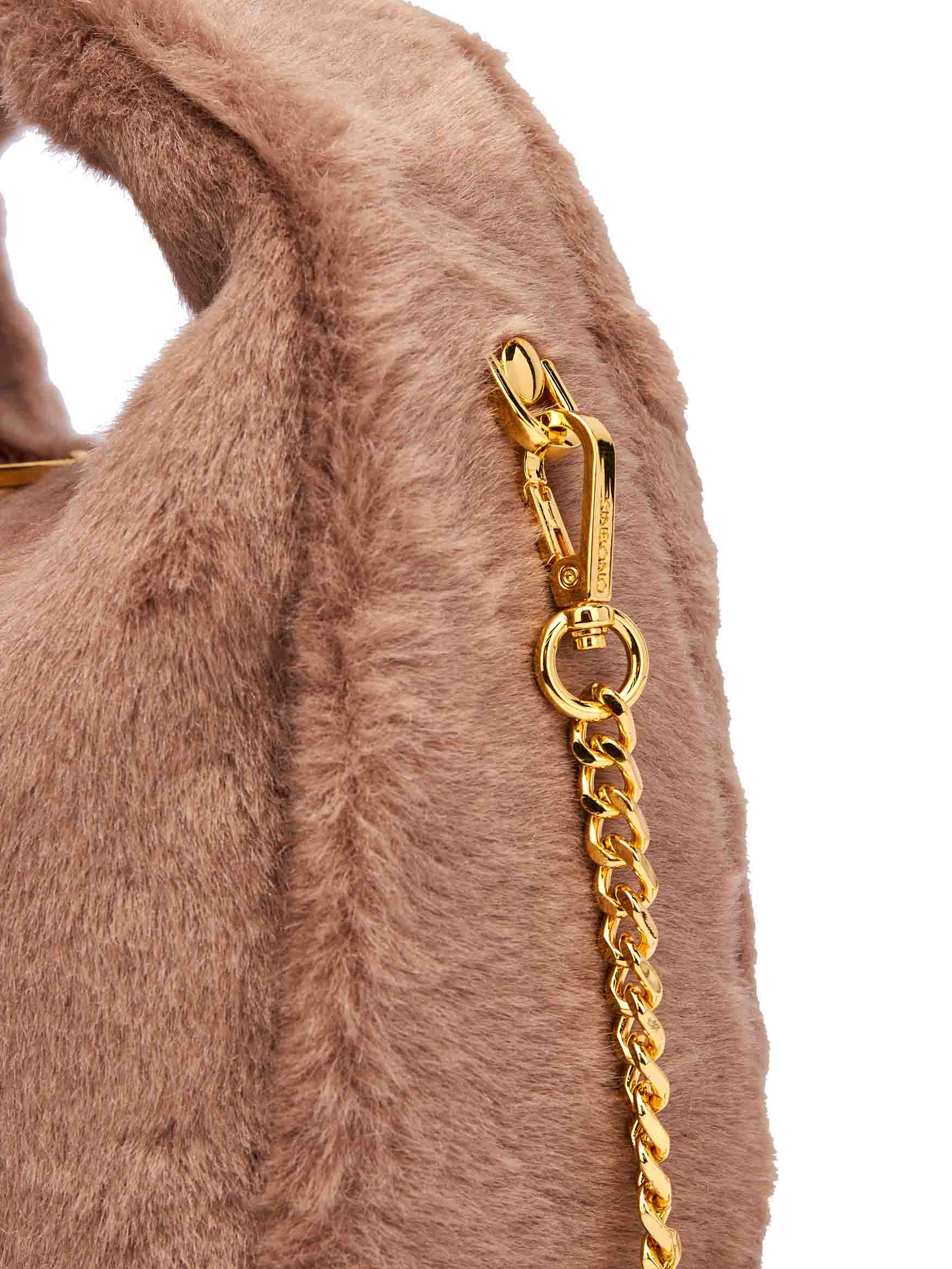 Medium Vienna Top Handle  Crossbody Bag  - Elephant Gray