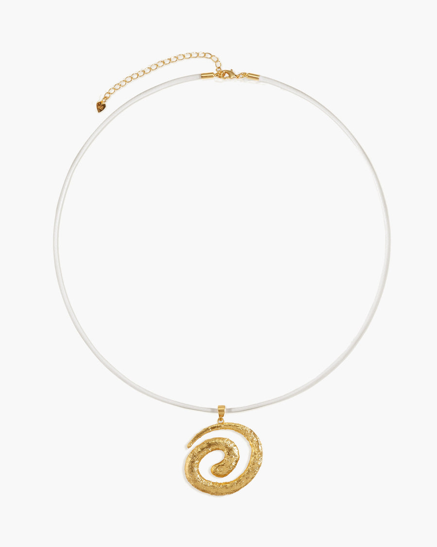 Miro Necklace in White