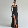 Marilyn™ - Elegant Formal Slip Maxi Dress with Open Back