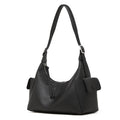 The Velvet Horizon Genuine Leather Tote Bag with Structured Silhouette