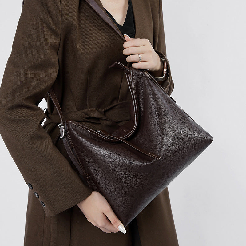 Women's High-End Retro Genuine Leather Shoulder Bag