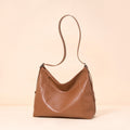 The Heritage Boston Genuine Leather Bag - Classic Top-Handle Bowling Tote