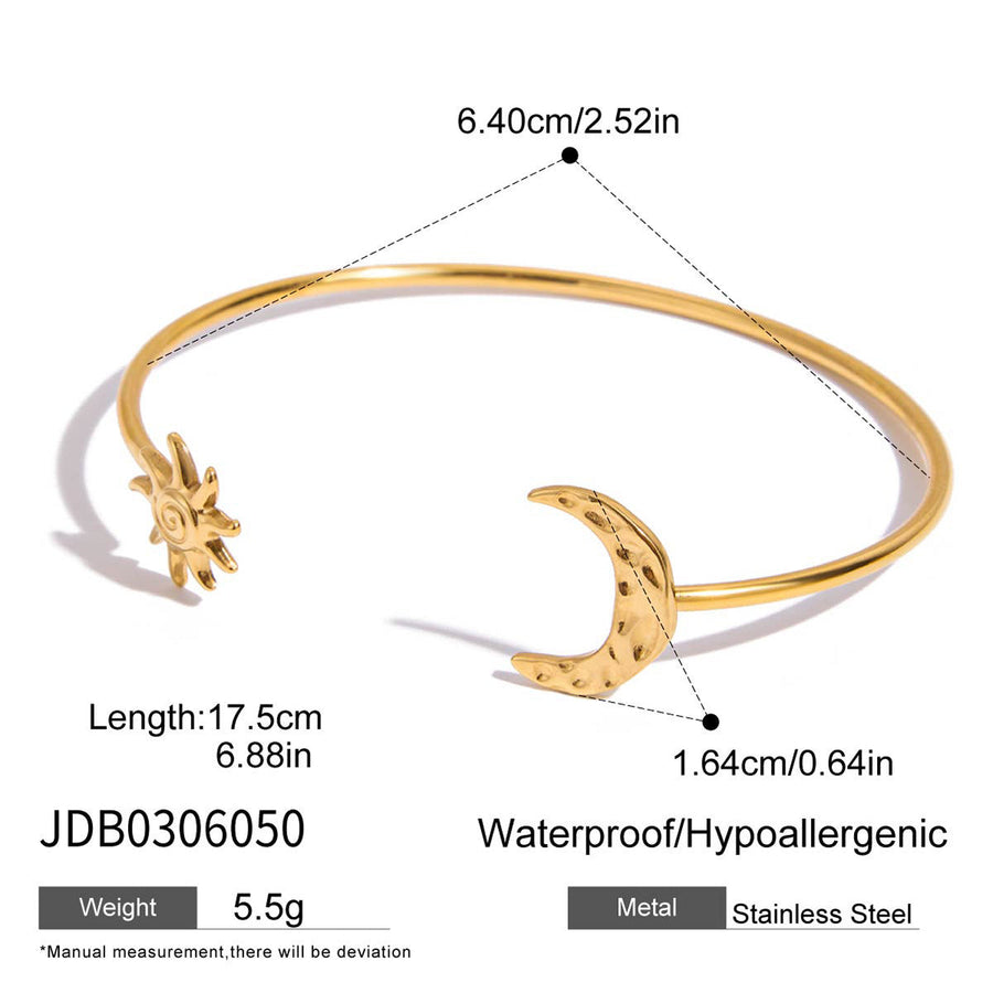 Eclipse Moon & Sun Bracelet
