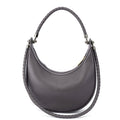 Artisanal Dual-Woven Hobo Shoulder Genuine Leather Bag
