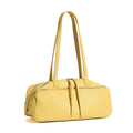Women's Genuine Pebbled Leather Shoulder Handbag