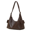 The Velvet Horizon Genuine Leather Tote Bag with Structured Silhouette