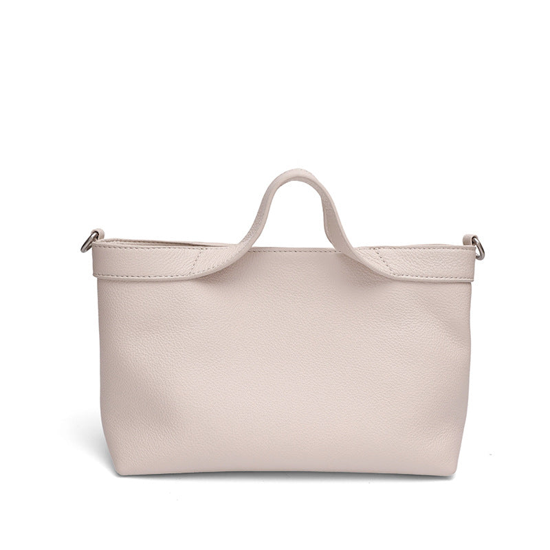 Sand Dune Mini Tote Genuine Leather Clutch Bag