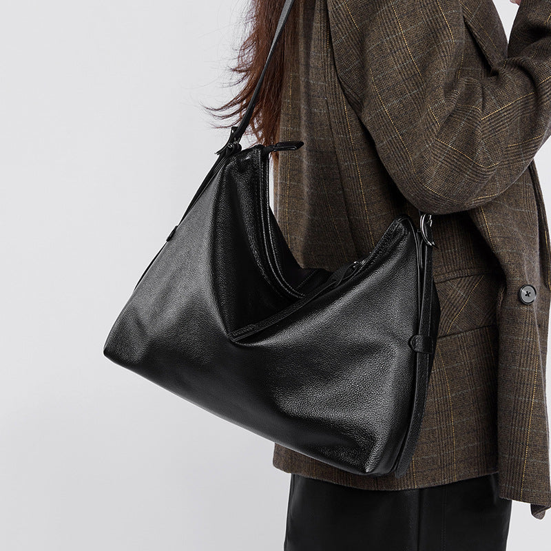 Women's High-End Retro Genuine Leather Shoulder Bag