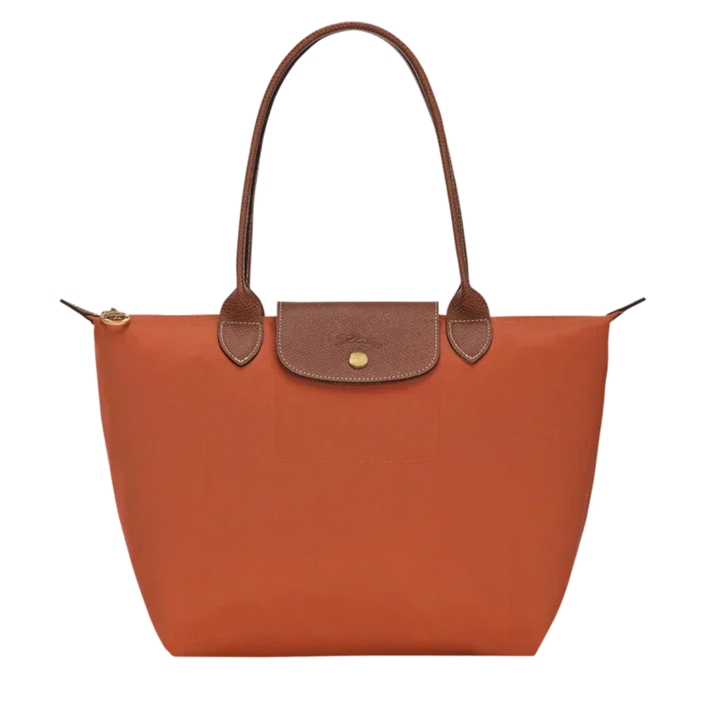 Heritage Allure - Large Le Pliage Tote, Brick