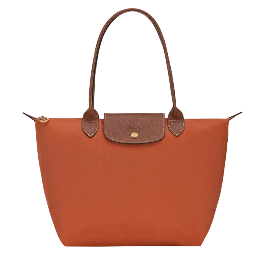 Heritage Allure - Large Le Pliage Tote, Brick