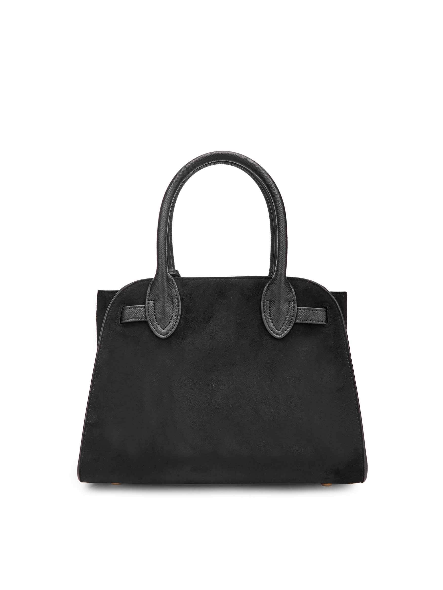 Ramona Top Handle Crossbody Bag - Black