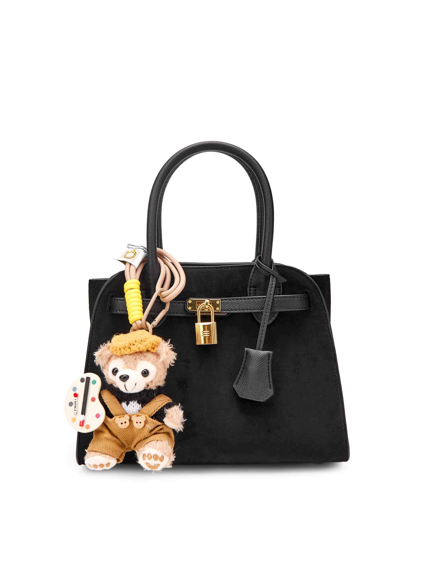 Ramona Top Handle Crossbody Bag - Black
