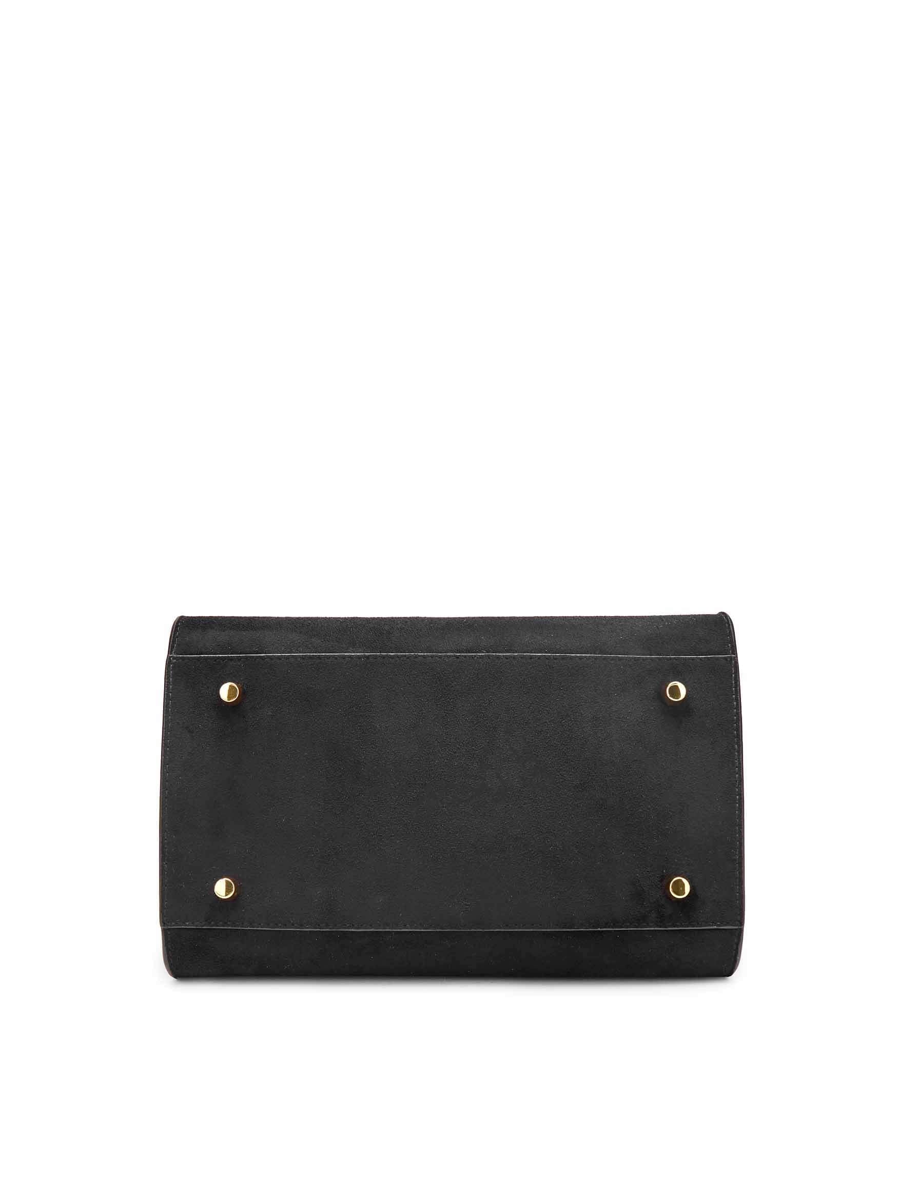 Ramona Top Handle Crossbody Bag - Black