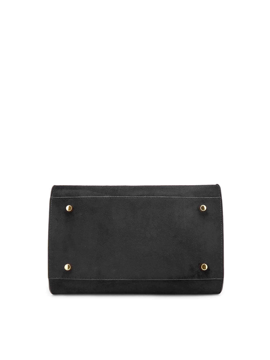 Ramona Top Handle Crossbody Bag - Black