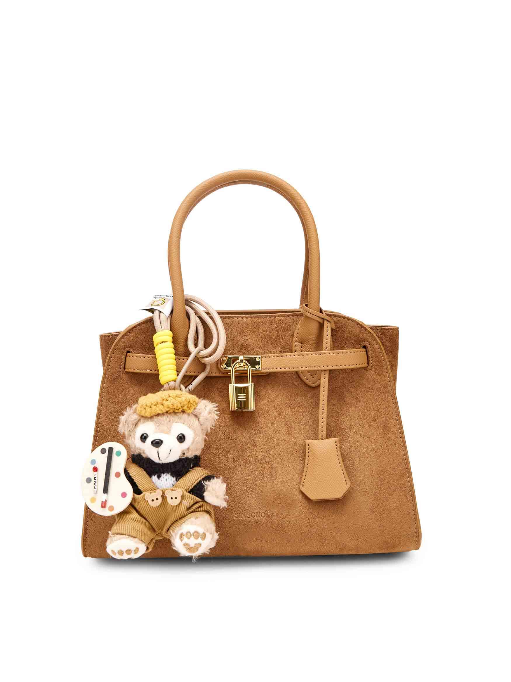 Ramona Top Handle Crossbody Bag - Brown