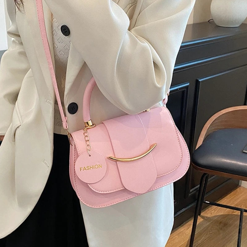 Women Crossbody Bag,Retro Faux Leather Top Handle Bag Detachable Shoulder Bags Strap Fashion Charm, Elegant Everyday Purse