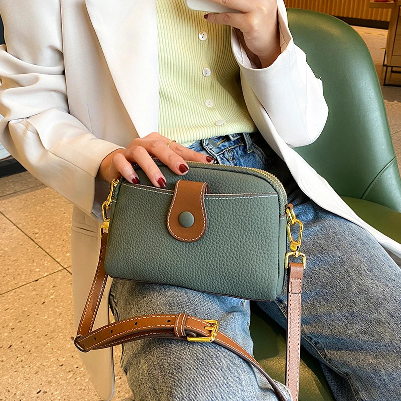 The Brixton — Leather Crossbody