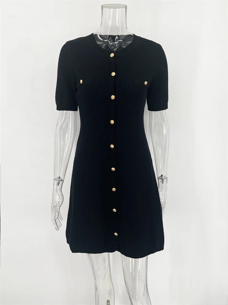 Mandi Knit Mini Dress