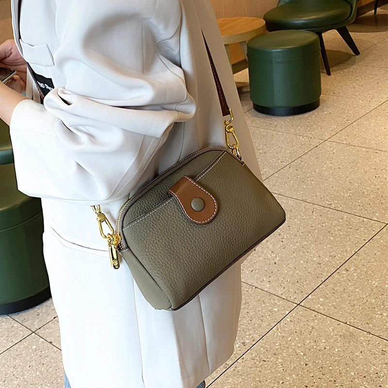 The Brixton — Leather Crossbody