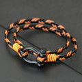 Noter Stylish Men Leather Bracelet Selected High Quality Skin Friendly Materials No Allergies Deformities 7 Colors Available