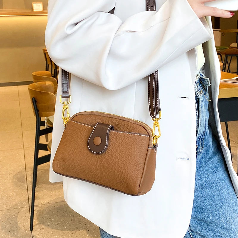 The Brixton — Leather Crossbody