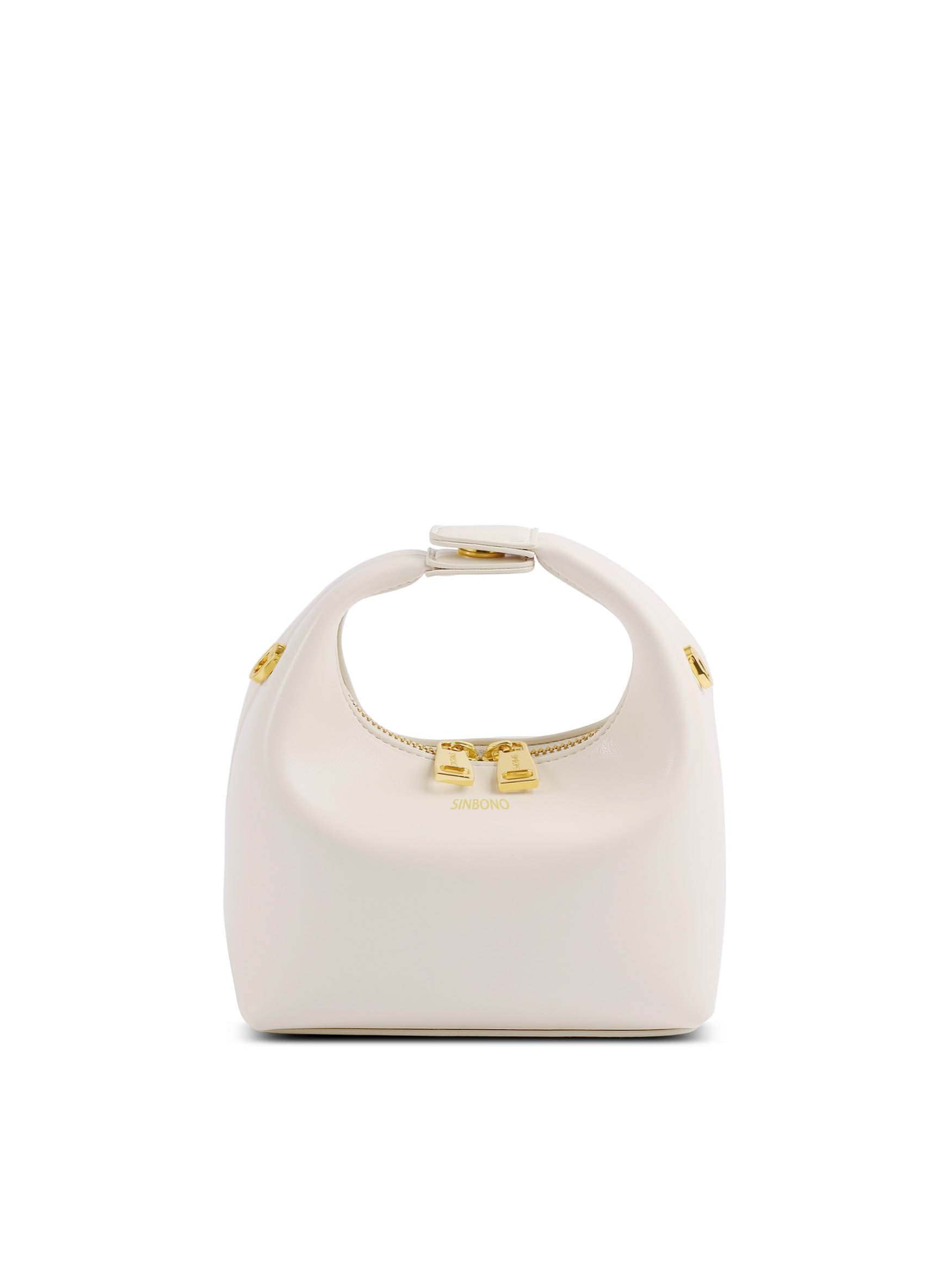 Vienna Top Handle Crossbody Bag - Ivory