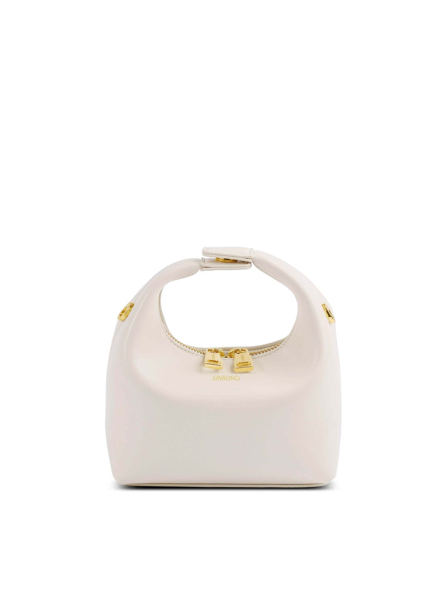 Vienna Top Handle Crossbody Bag - Ivory