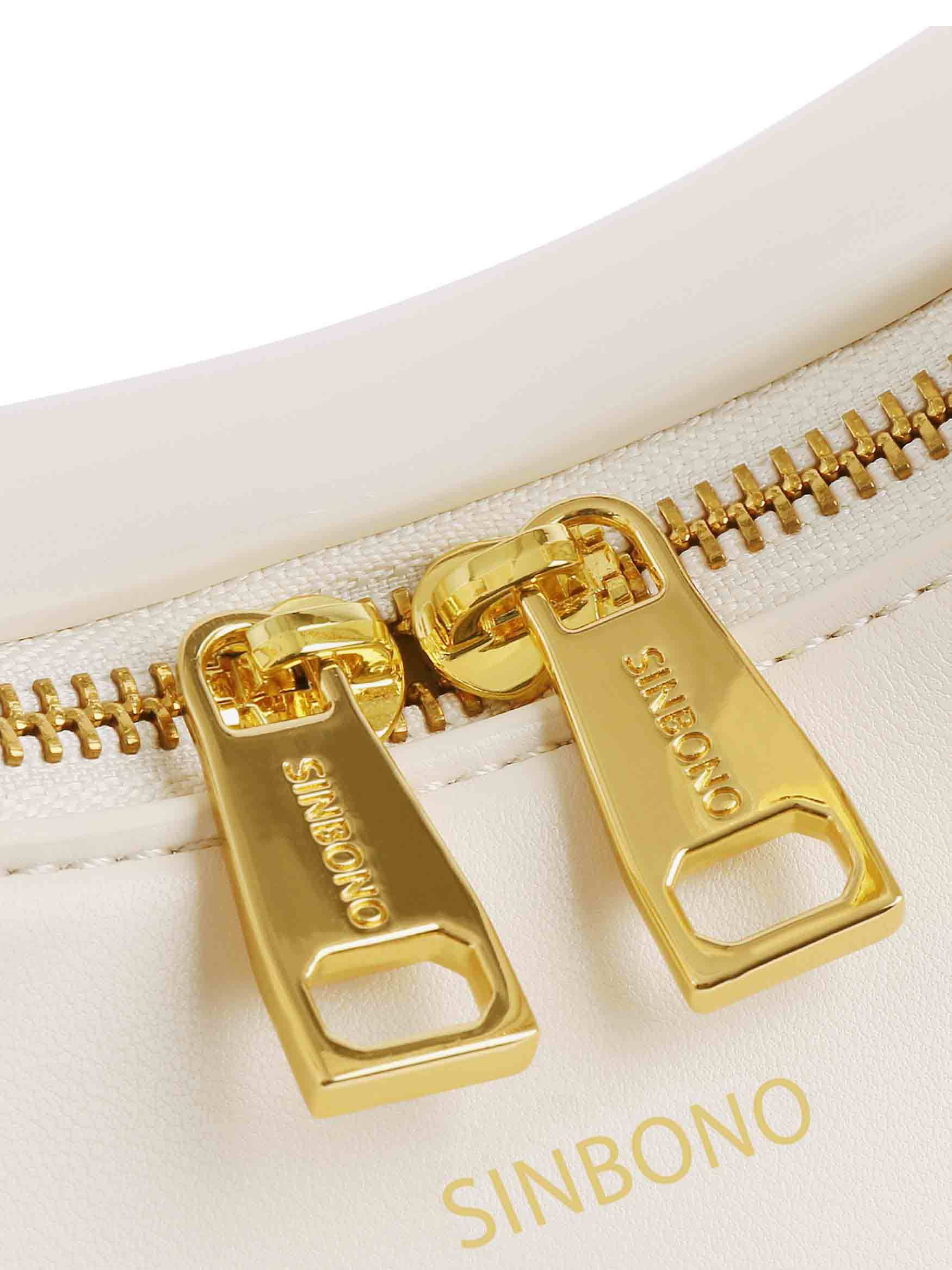 Vienna Top Handle Crossbody Bag - Ivory